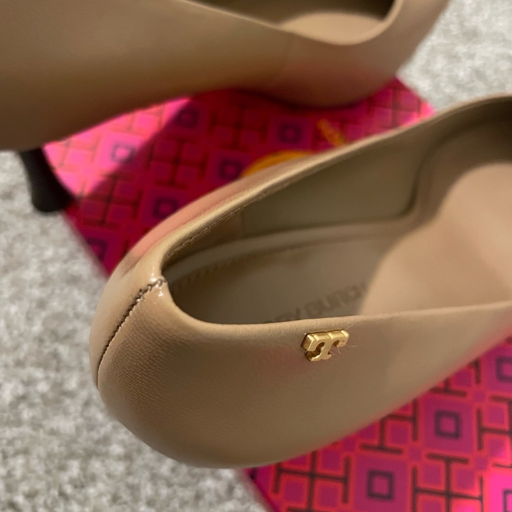 Tory Burch Tan Heels